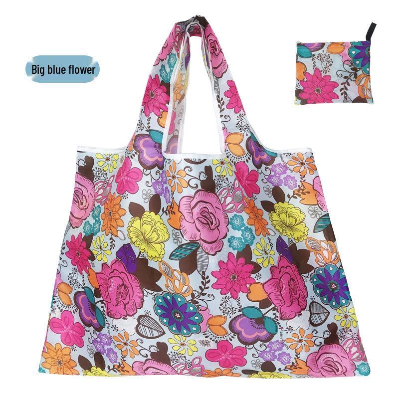 Eco-Friendly Large Capacity Folding Grocery Bag - Oxford Cloth