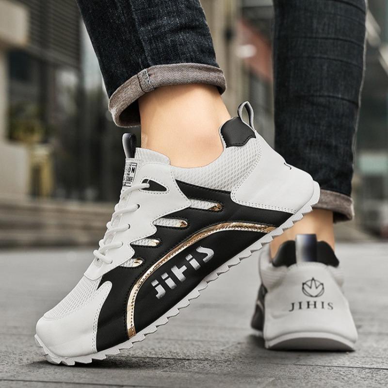 Men's Sport Shoes Tennis Training Shoes PU Leather Casual Shoes Sneakers for Men Platform Running Shoe Zapatillas Hombre
