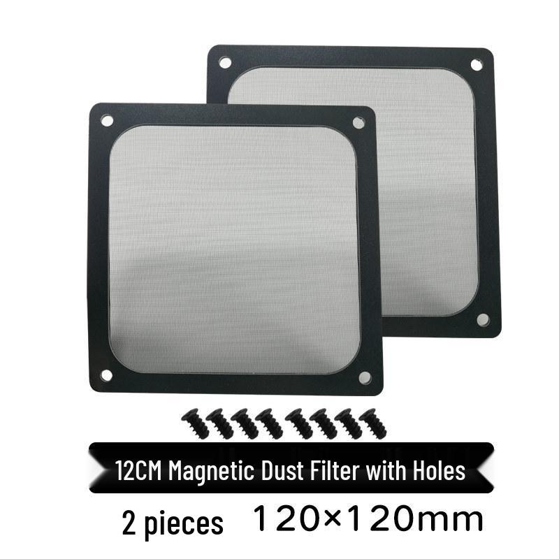 120mm Magnetic Dustproof Fan Filter Cover for Computer Cases (12cm, 14cm, 8cm, 9cm, 140mm)