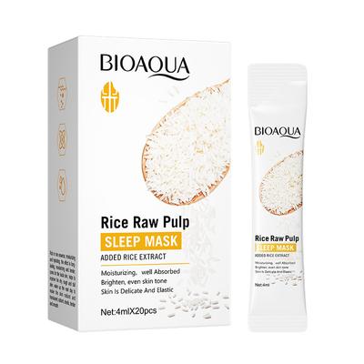 Rice Leave-In Smudging Sleep Mask Stay Up Moisturizing Repair Mask Moisturizing Soothing Skin Care Night Frozen Film Box