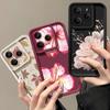 Blue White Flowers Print TPU Phone Case For Xiaomi 14T Pro 13T Pro Shockproof Soft Silicone Back Cover Fundas For Xiaomi 14T 13T