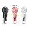 L8RE Portable Water Mist Fan 4 Adjustable Speed Quiet Cooling Mini Pocket Fan