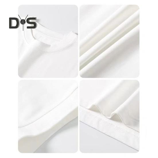 Men's Leaf Print T-shirt Cotton Round Neck Short-sleeved Top Summer Casual Loose Tee Shirt for Daily Life Sports Beaches