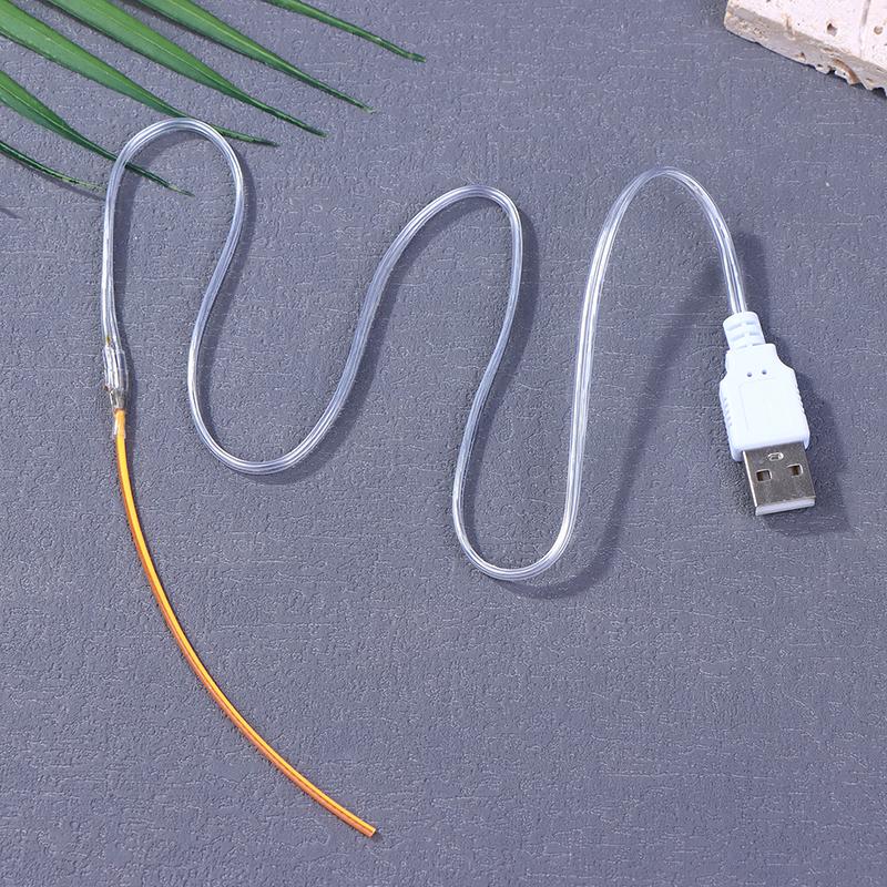 1Pcs Lamp Parts Diode Led Filament Flexible Dc 5V Usb Led 360° Luminous Bendable Creative Edison Bulb