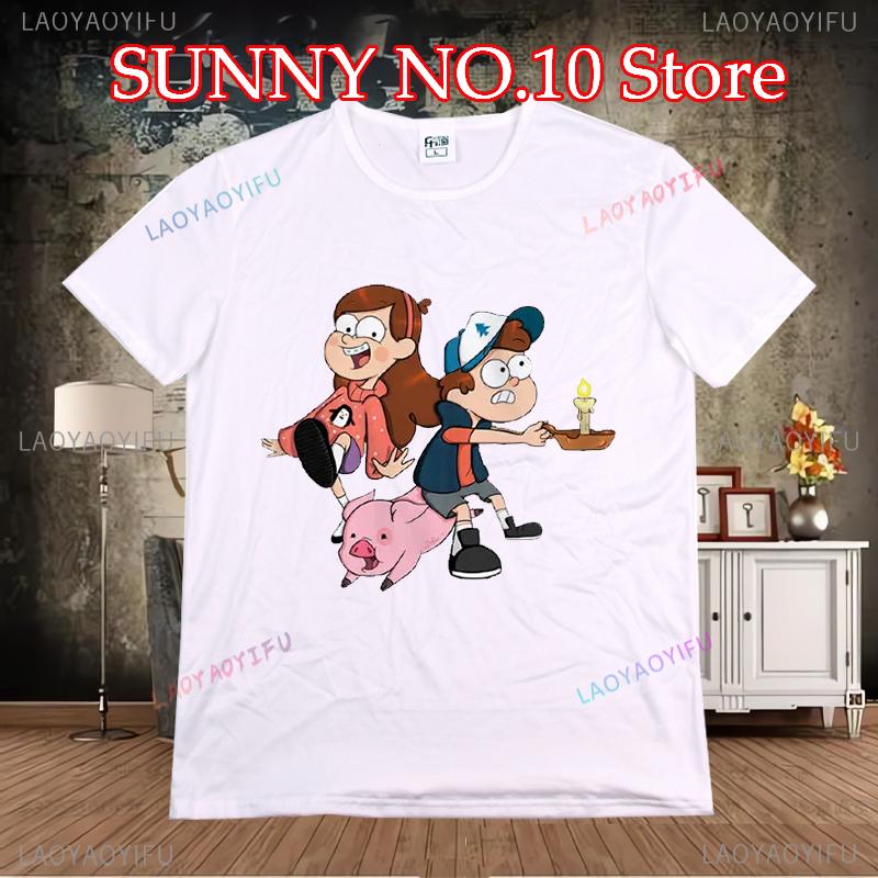Streetwear New Arrival Soft Popular T-Shirts Unisex Comfortable Gravity Falling T Shirt