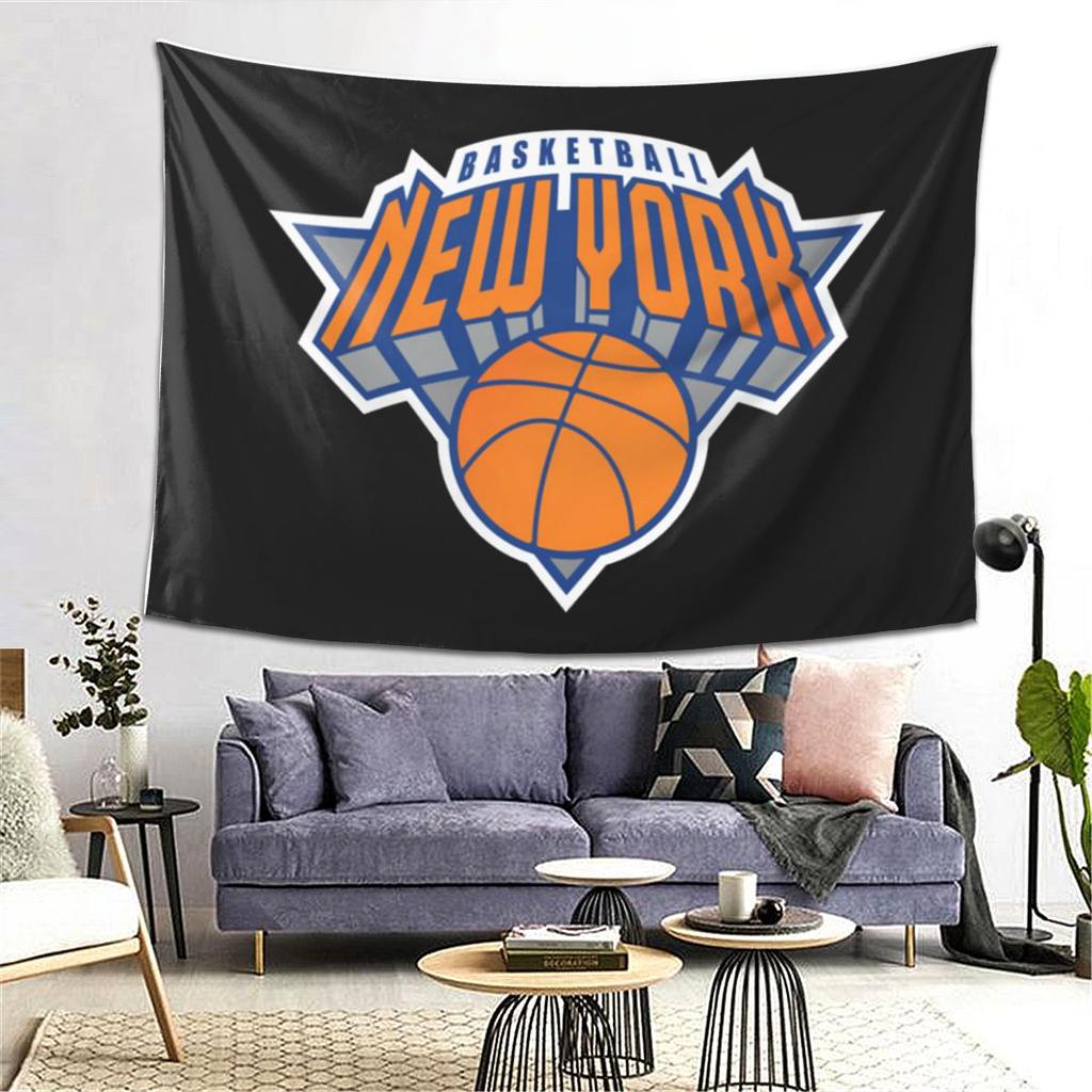 New York Basketball Tapestry Wall Hanging Aesthetic Home Decor Tapestries for Living Room Bedroom