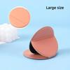 Travel Essentials Makeup Mirror Ultra-Thin 0.7Cm Folding Cosmetic Mirror Pu Leather Cover Portable Pocket Mirror For Handbag