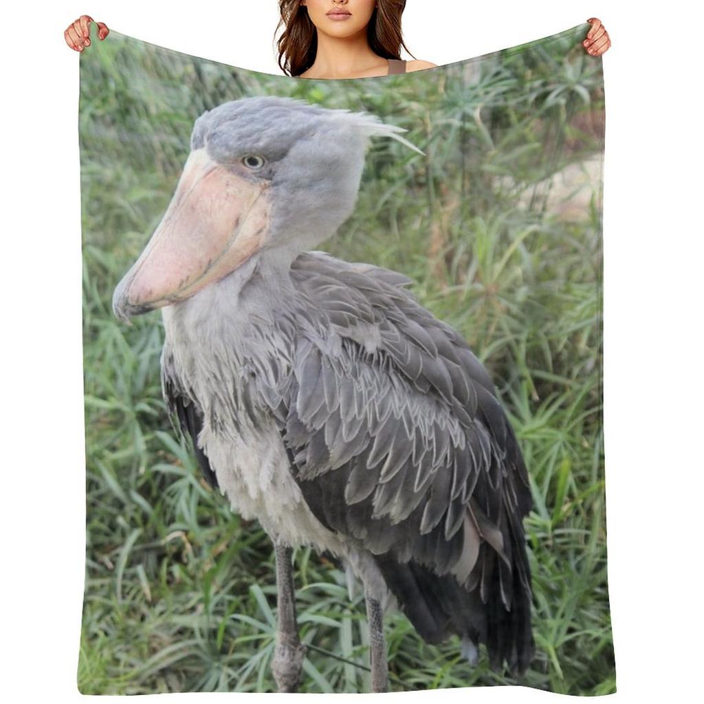 Shoebill Throw Blanket Christmas Gifts Extra Large Throw Decorative Sofa Stuffeds Blankets