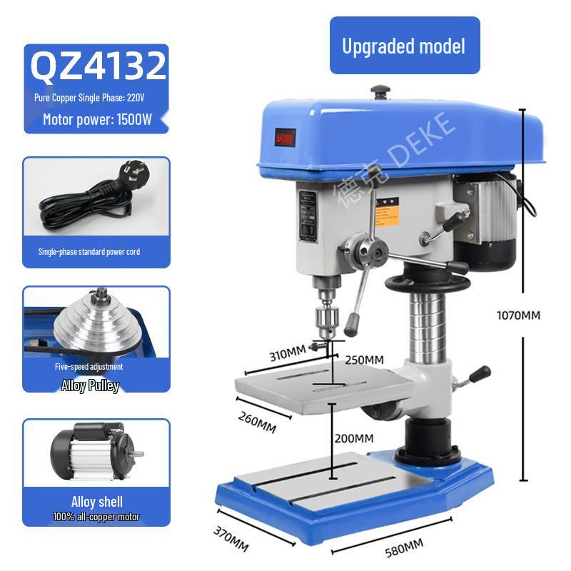 Deke Z516BC 16mm High Power 750W Bench Drill Press & Mill Machine