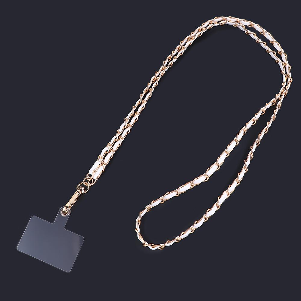 Chain Metal Phone Lanyard Crossbody Phone Chain Phone Case Hanging Phone Neck Straps Phone Straps