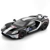 1:24 GT Supersportwagen Sportwagen Türgeräusch und Licht Rückziehmotor Lenkung Stoßdämpfung Legierung Automodell Sammlungsornament
