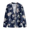 Women's Vintage Floral Print Button Front Jacket for Casual Outdoor Wear