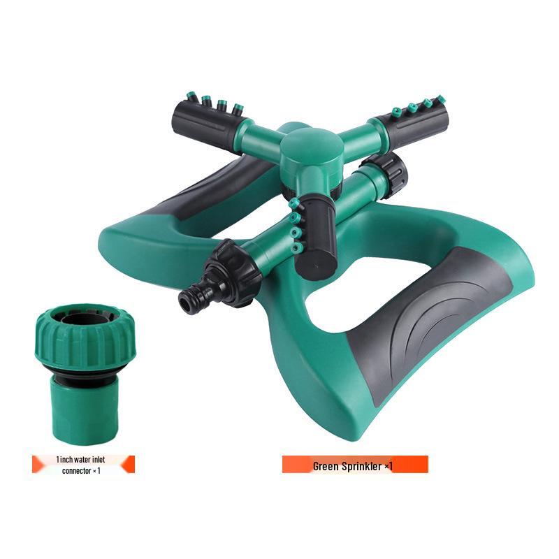 360° Automatic Rotating Three-Arm Sprinkler for Nursery Irrigation