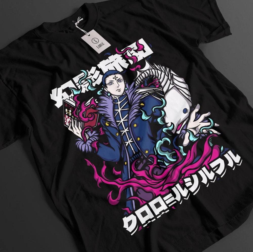 Hunter x Hunter Shirt Chrollo TShirt Phantom Troup HxH Hisoka Anime Unisex Tee S