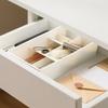 Expandable Drawer Organizer Adjustable Kitchen Utensil And Cutlery Tray with Removable Dividers Storage Box for Home