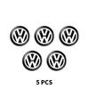2/5/10 PCS Car Door Lock Keyhole Protector Stickers For Volkswagen VW Jetta Polo T4 T5 T6 Sharan Touareg Gol T-Cross Touran