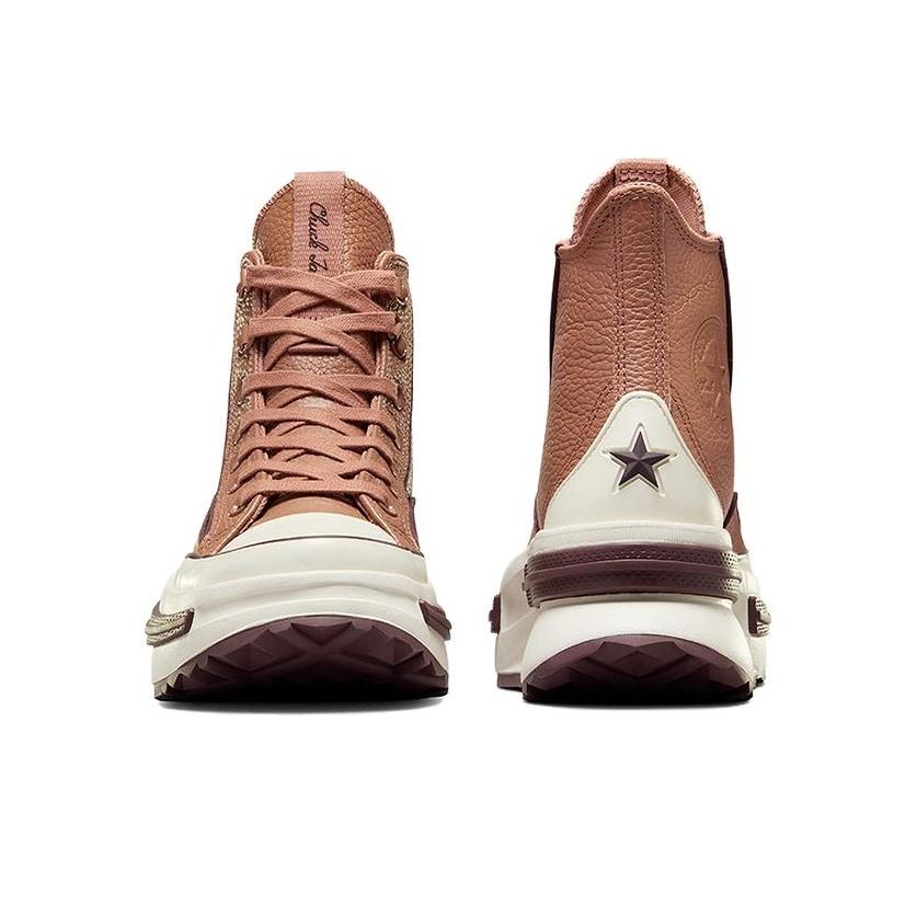 Converse Run Star Legacy CX Platform High Clay Pot Herren-Sneaker Braun Eternal-Earth Egret A05423C