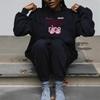 Women's Trendy Heavyweight Long Sleeve High Neck Hoodie
