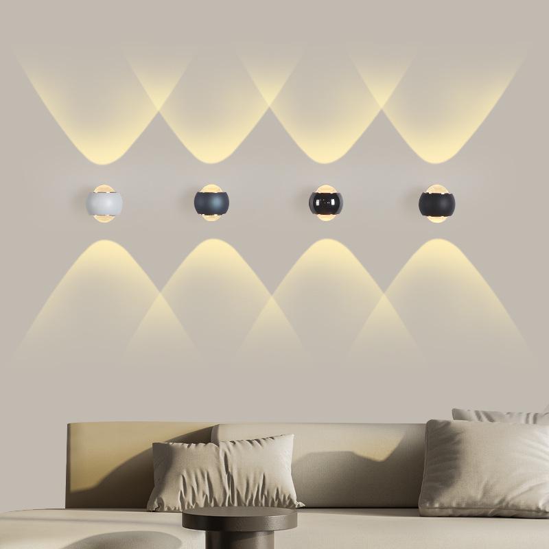 Rotatable Modern Minimalist Wall Lamp for Bedside, Entrance, Hallway, or Staircase