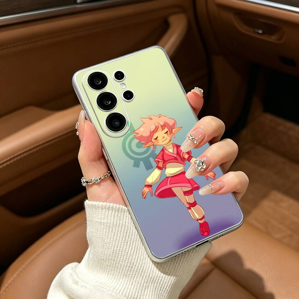 c-Code Lyoko Clear Phone Case for Samsung S25, S24, S21, S22, S23, S30, Ultra, S20, Plus, FE, Lite