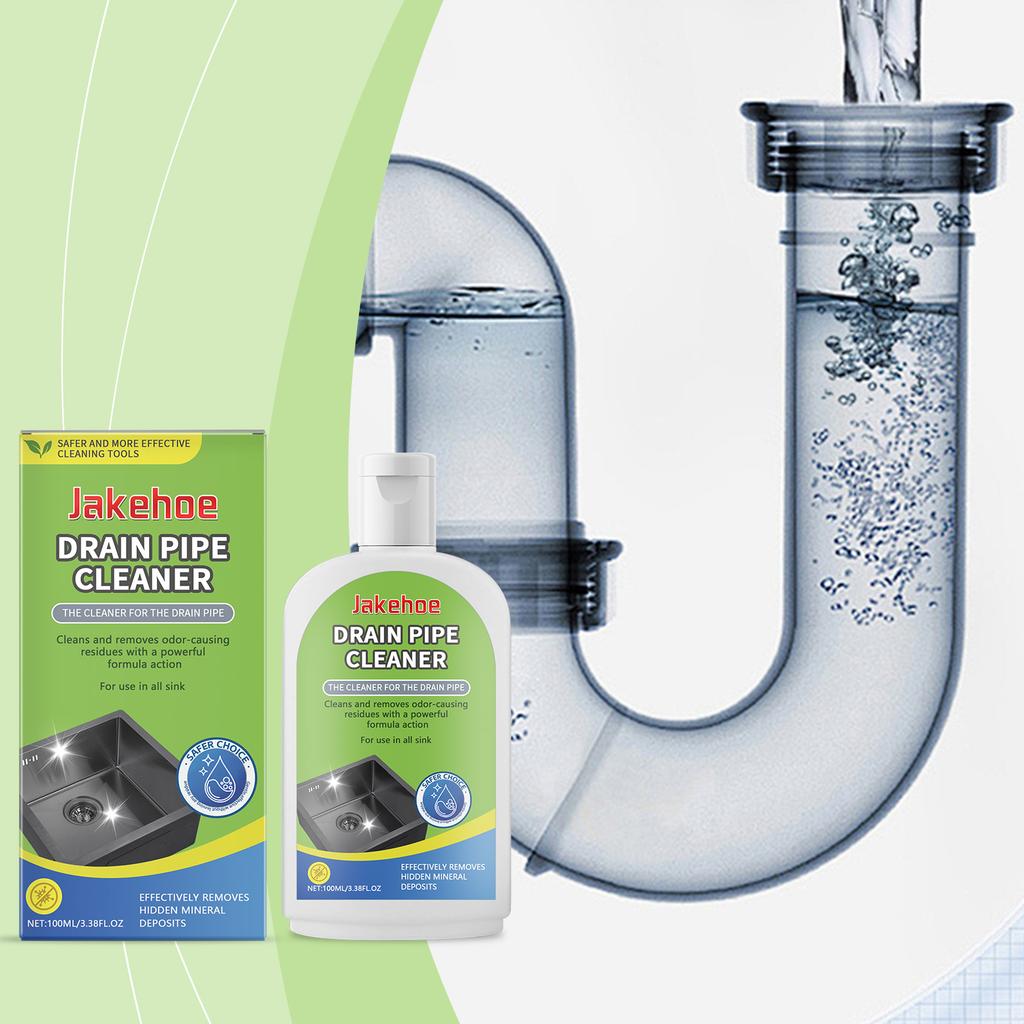 Drain Cleaner - Fast-Unclogging & Dissolving Cleaner for Sink Drains, Kitchen & Bathroom Pipes