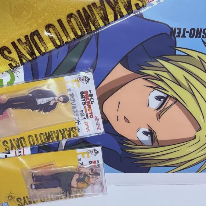 

Sakamoto Days Cheil Lottery Acrylic And Poster Bulk Sell