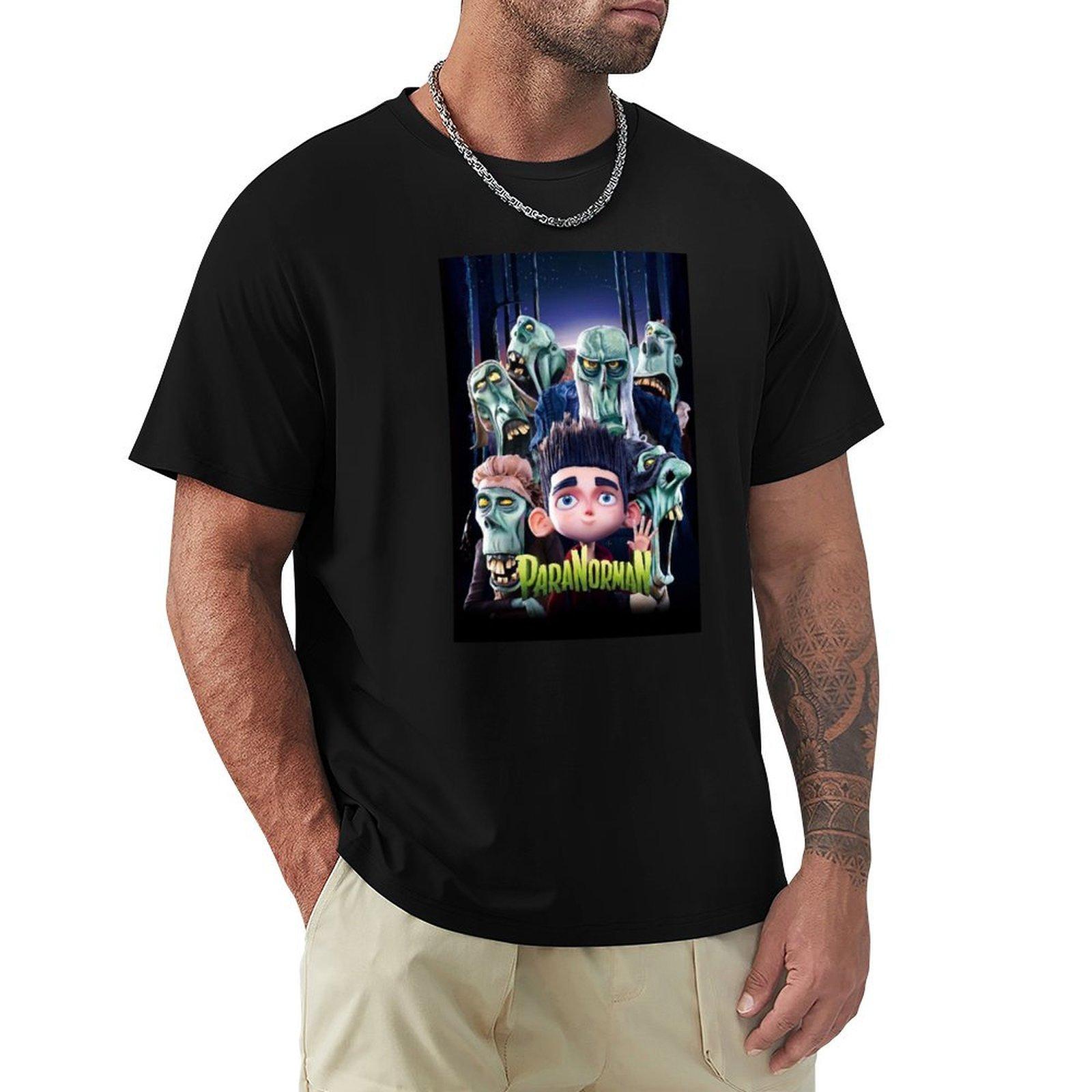 

Paranorman TShirt customizeds cheap stuff shirts graphic heavy weight t shirts for men 4XL