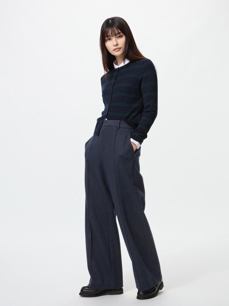 Uniqlo Brushed Jersey Wide Pants