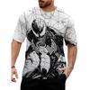 2026 Summer Dragon Ball Retro Fitness T-shirt Men's Oversized 3D Printed Short-sleeved Family Unisex Children's Sports Shirt