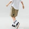 Anta Pure Color Casual Loose Five-Point Shorts Men Bottoms Khaki 172228502-1