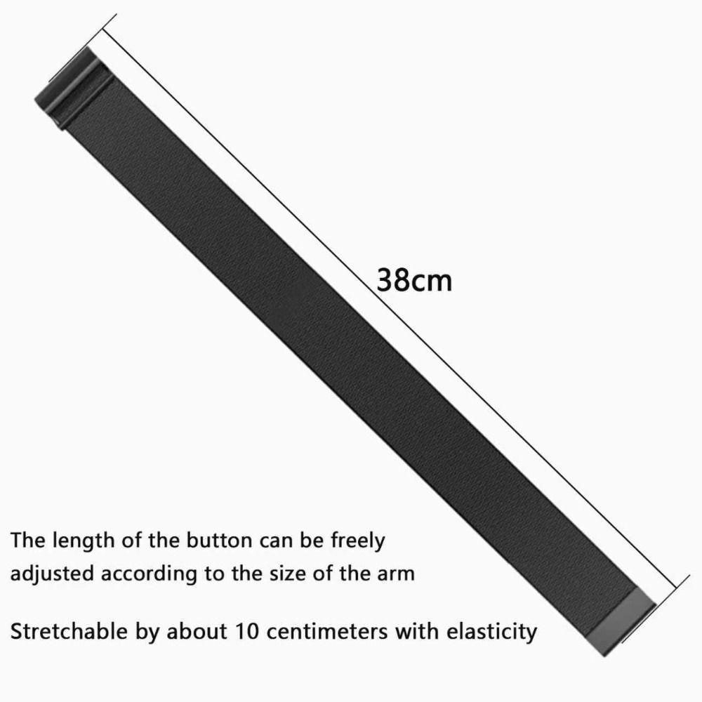 Adjustable Elastic Bicep Band Replacement Breathable Nylon Sport Band Knitted Cozy for Whoop 5.0 One/Peak/Life(MG)