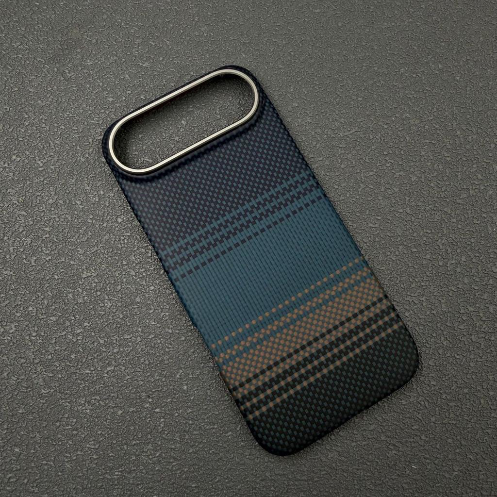 For IPhone Air Aramid Fiber Magnetic Case Compatible MagSafe Ultra-Slim Case Apple 17 Air Aramid Carbon Fiber Protective Cover