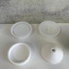 Handmade Candle Holder Molds Concrete Cement Plaster Molds Outdoor Garden Candlestick Silicone Molds Table Decorations