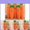 Ultra Soft Carrot Plush Body Pillow Huggable Stuffed Toy Adorable Bed Cushion