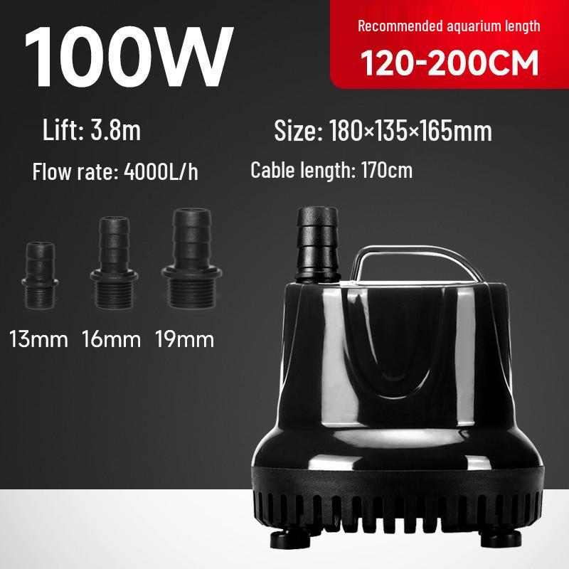 Silent Mini Submersible Water Pump for Goldfish Tanks, Small Rockeries, Waterfalls, Fountains, and Circulation Filters