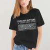 Women Girls Plus Size Print Tees Shirt Short Sleeve T Shirt Blouse Tops