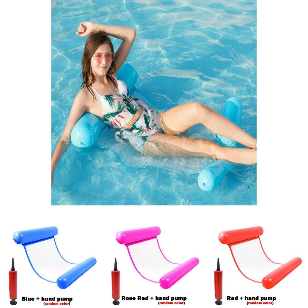 Luksusowy dmuchany hamak wodny do pływania dla maksymalnego relaksu i zabawy w basenie