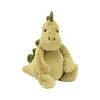 JC Shy Green Dinosaur Series Plush Stuffed Doll Cute Dinosaur Soft Cartoon Chidren Trendy Toy Girl Bag Charm Festive Fun Gifts