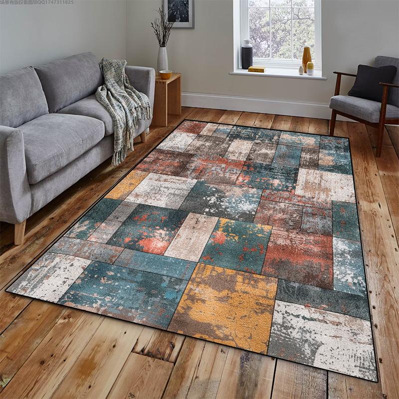 Geometric Carpet Living Room 200x300 Bedroom Carpet Large Area Rugs for Home Decoration Abstract Non-slip Sofa Custom Floor Mats