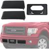 Replacement For Bumper Guard Pad & License Plate Bracket Cap Ford 2009-2014 F150 F-150 LH & RH 9L3Z17E810B