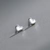 S925 Sterling Silver Heart Stud Earrings for Women - Sweet Unique Design 2023 Trend
