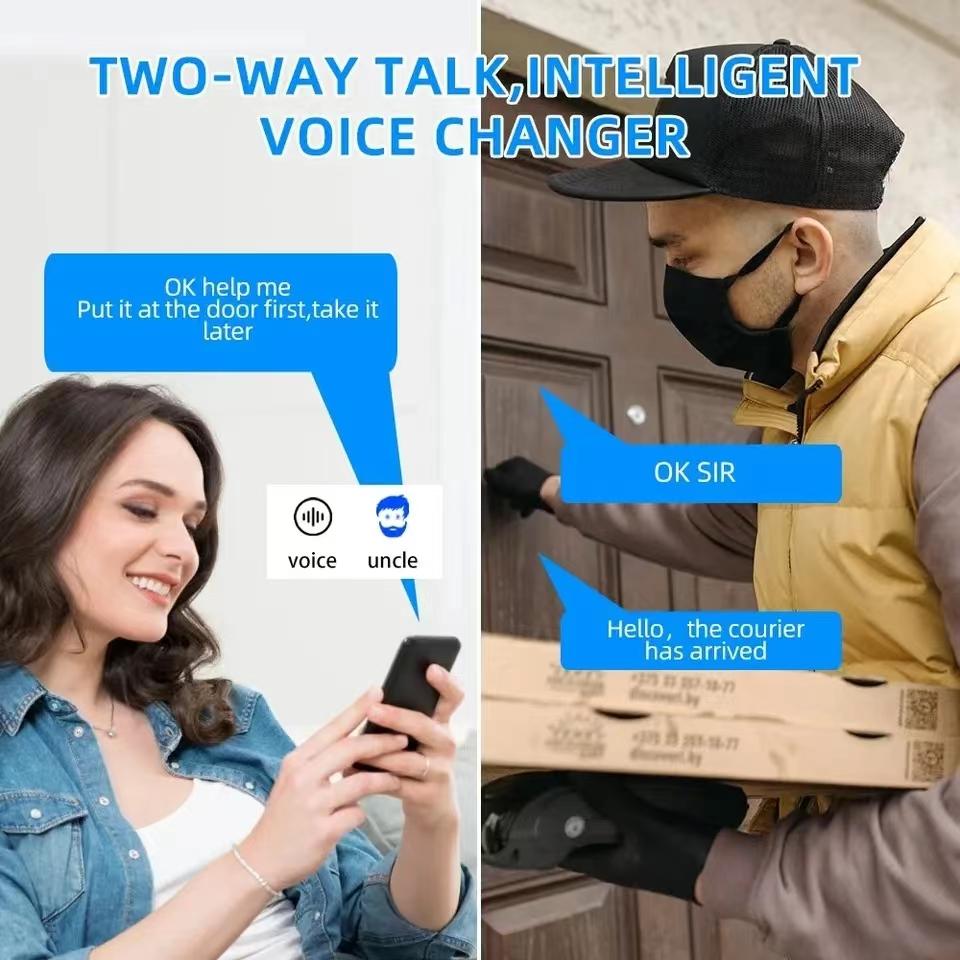 WiFi Video Wireless HD Bell Home Intercom System Phone Door Viewer Night Vision Security Doorbell Camera