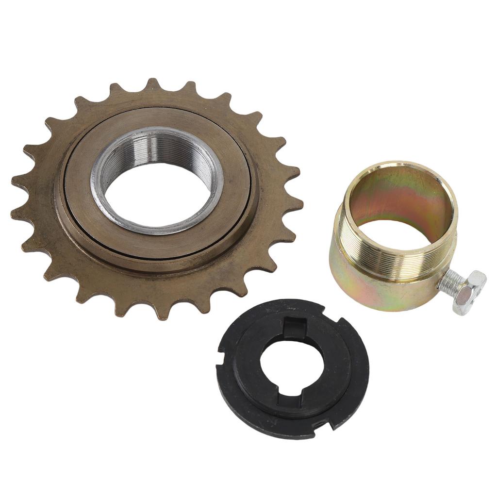 22T Sykkel Frihjul med 30mm Adapterkobling Sykkel Frihjul Adaptersett for Elektrisk Trehjulssykkel