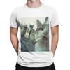 Smoking Cats Meme Funny 100 Cotton TShirt Meme Tops Tees For Unisex