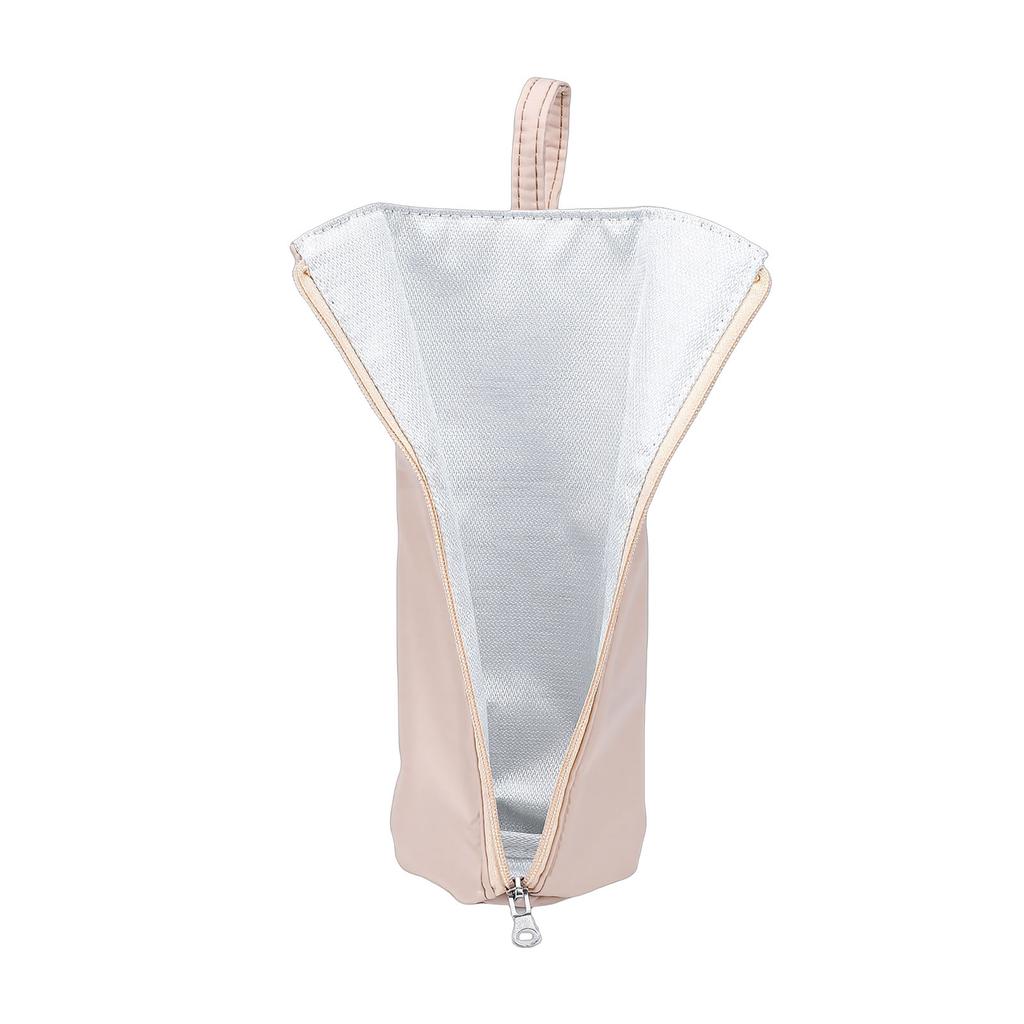 Sac Porte-Fer à Repasser Chaud Résistant à la Chaleur Organisateur pour Fer à Lisser Outils Capillaires Chauds Sac pour Outils de Coiffage Beige