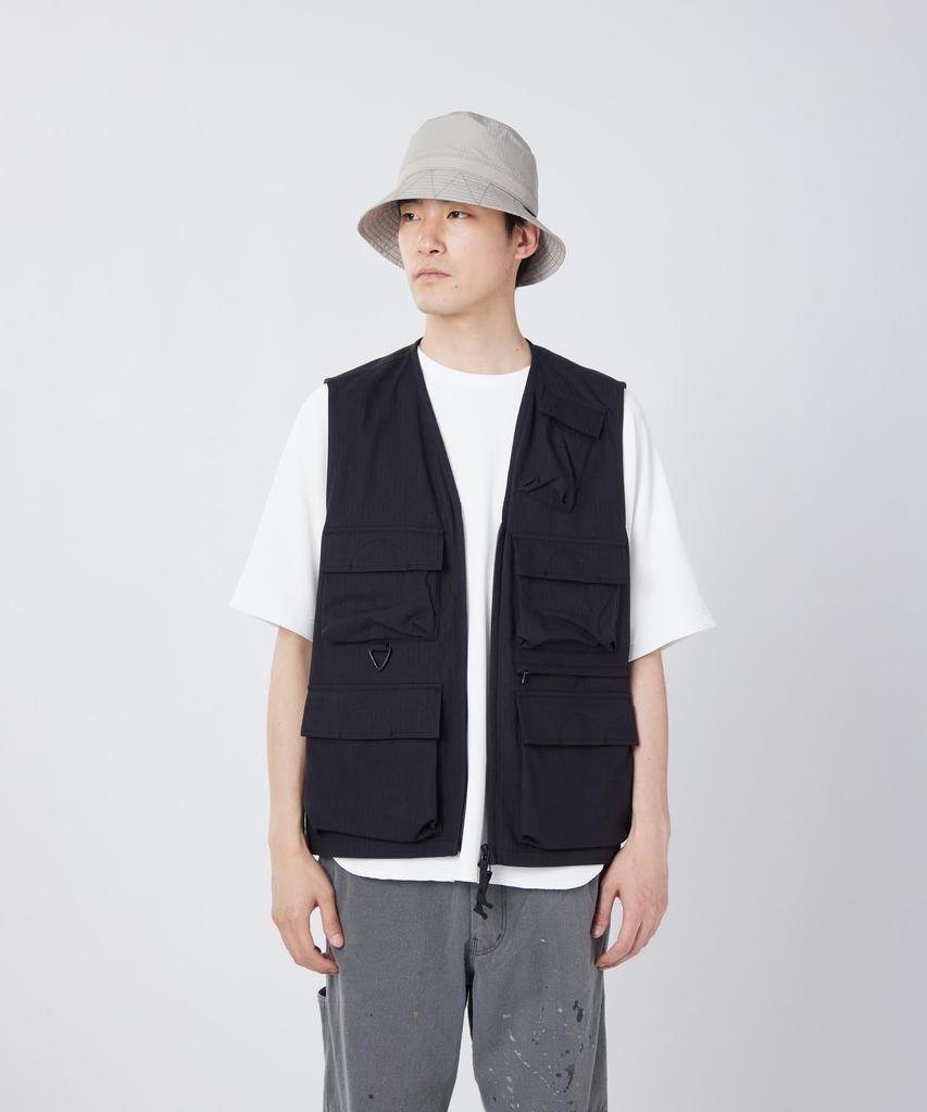 Snow Peak TAKIBI Herringbone Vest BLACK M VT-26SU003 (Men's/Women's Vest)
