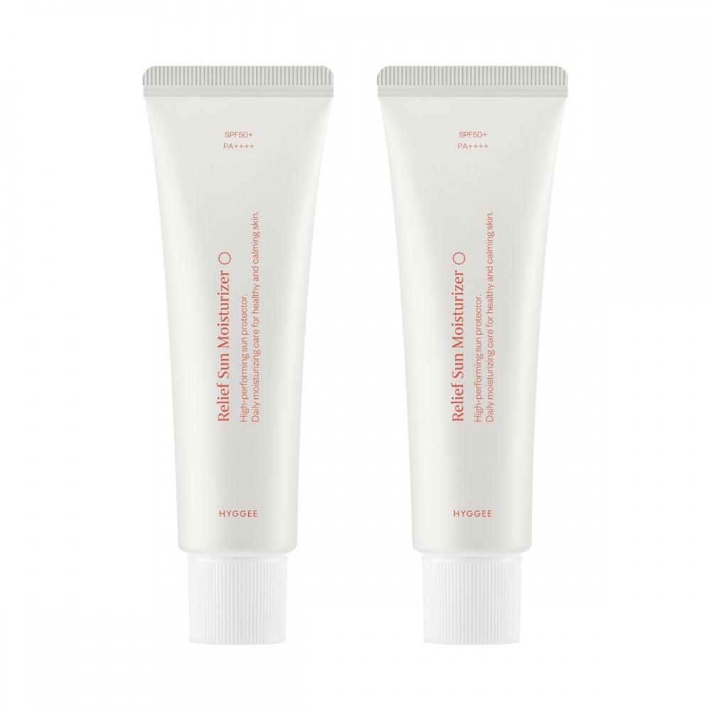 Hygge Sun Cream 50ml X 2  Vegan Or Relief Sun Moisturizer 