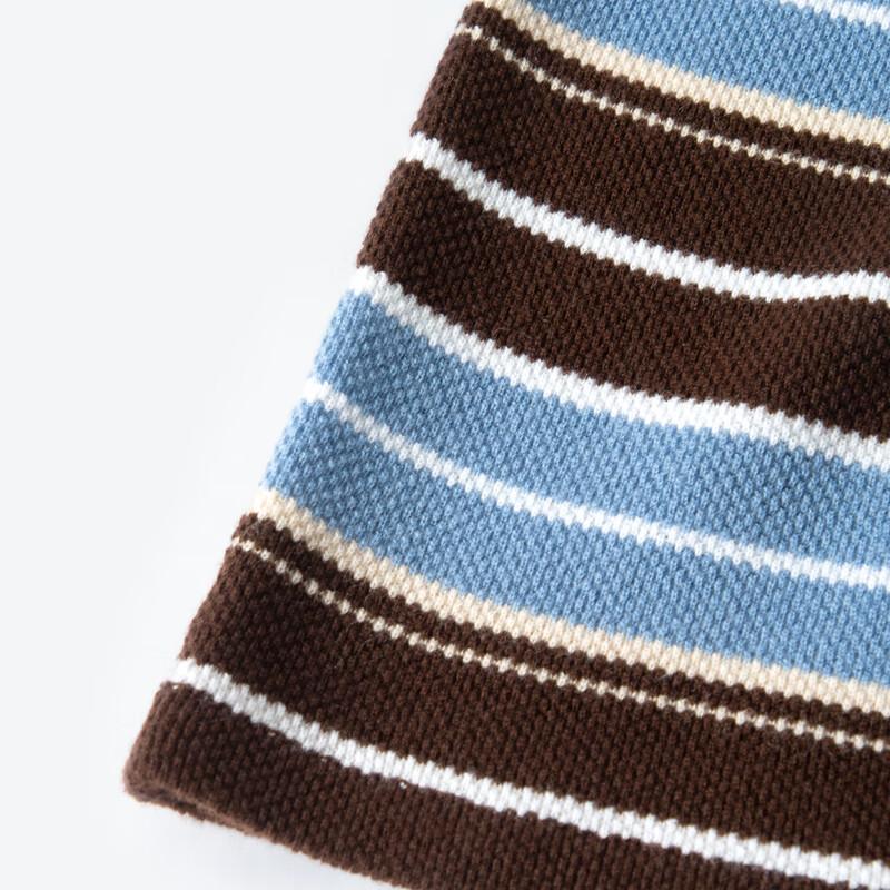 SEIFINI Women's College Style Faux Two-Piece Pullover Knit Sweater