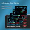 Cross-Border QC3.0 Multi-Port USB & PD20W Wireless Charger with Smart Display