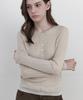 WEDNESDAYOASISFORWOMEN Vero Ribbed Henley Neck Knit_Light Beige(Wcb6Kn115)